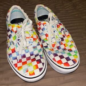 Vans Women’s Multicolor Checkered Sneakers